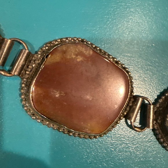 Handcrafted Indian Stone Belt – Boho Artisan Jewelry - Picture 12 of 14